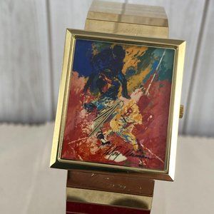Sliding Home by artist LeRoy Neiman was portraying Jackie Robinson Price is firm